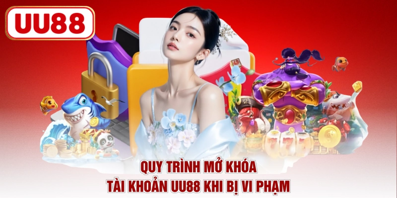 Quy trình mở khóa tài khoản UU88 khi bị vi phạm